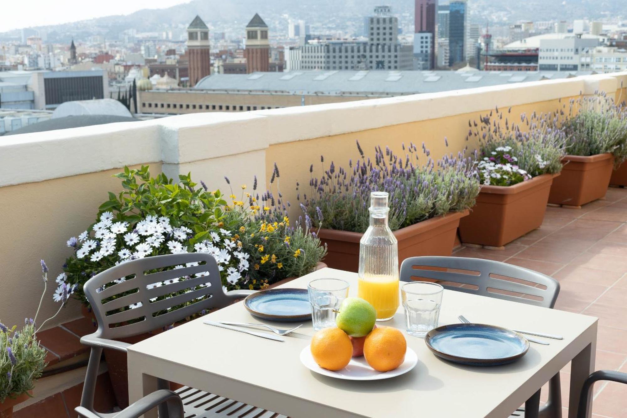Riua - Private Terrace Penthouse Next To The Fair Barcelona Exterior foto